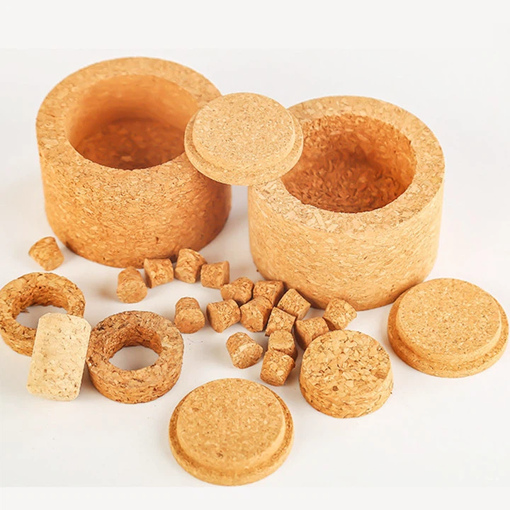 Cork Lid Candle Jars